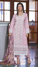 Fepic Rosemeen C 1862 B Cambric Cotton Heavy Embroidered Worked Pakistani Suits