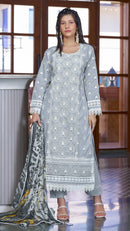 Fepic Rosemeen C 1862 C Cambric Cotton Heavy Embroidered Worked Pakistani Suits