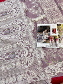 Ziaaz Designs Code 901 Cambric Cotton Heavy Emboridery Work Pakistani Suits