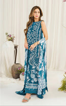 Al Zohaib Az 1231 D Ryon Cotton Embroidery Work Pakistani Suits