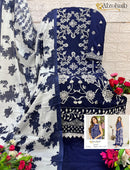 Al Zohaib Az 1231 B Ryon Cotton Embroidery Work Pakistani Suits