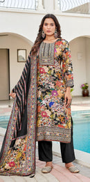 Shree Fab KT 234  Pure Viscous Maslin Digital Print With Aari And Hand Work Pakistani Suits