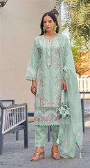 Fepic Rosemeen 2013 B Cambric Embroidered Worked Pakistani Suits