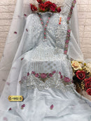 Fepic Rosemeen 1952 D Organza Embroidered Heavy Handwork Pakistani Suits