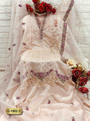 Fepic Rosemeen 1952 C Organza Embroidered Heavy Handwork Pakistani Suits