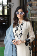 Laxuria 1501 Designer Stylish Tunic Classic Emboridery With Cutwork Luxury Pŕet Kurti