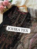 Johra Tex JT 165 C Viscose Reyon With Self Embroidery Work Pakistani Suits