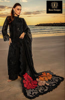 Ziaaz Designs Code 907 Rayon Cotton Heavy Embroidered Pakistani Kameez