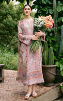 Al Zohaib Az 1134 Pure Cotton Print With Self Boring Work And Patch Pakistani Suits