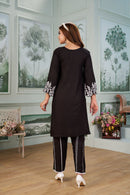 BE 353 Reyon Embroidery Work With Cut Work And Latkan Work Pakistani Pret