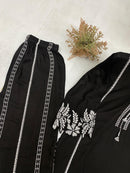 BE 353 Reyon Embroidery Work With Cut Work And Latkan Work Pakistani Pret