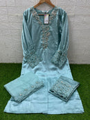 Laxuria Trendz 1491 C Designer Stylish Tunic Classic Embroidery With Hand Work Pakistani Pret