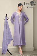 Laxuria Trendz 1491 B Designer Stylish Tunic Classic Embroidery With Hand Work Pakistani Pret