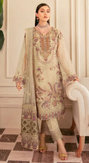 Deepsy 1017 Georgette With Embroidery Worked Readymade Pakistani Suits