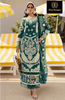 Ziaaz Designs Code 917 B Cambric Cotton Embroidery Kameez Beautiful Pakistani Suits