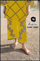 Vs 12090 B Designer Stylish Heavy Embroidered Tunic Enhance Kurti