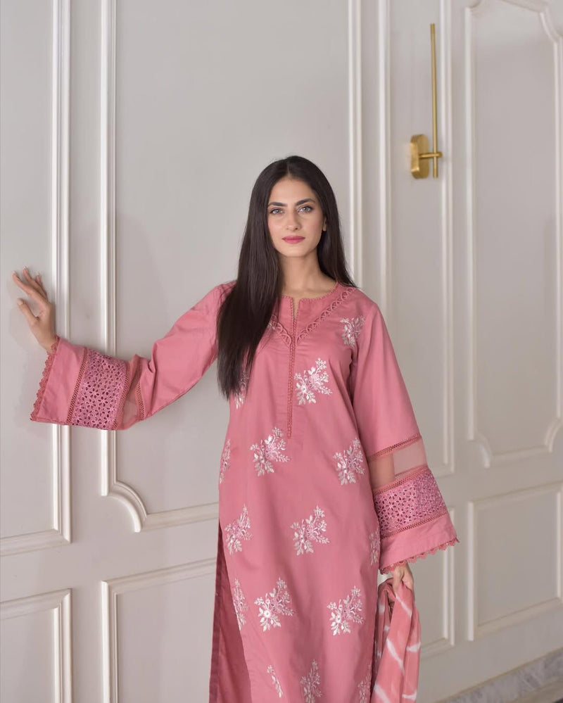 LG 1951 Roman Silk Work Embroidery Work Designer Wear Pakistani Pret