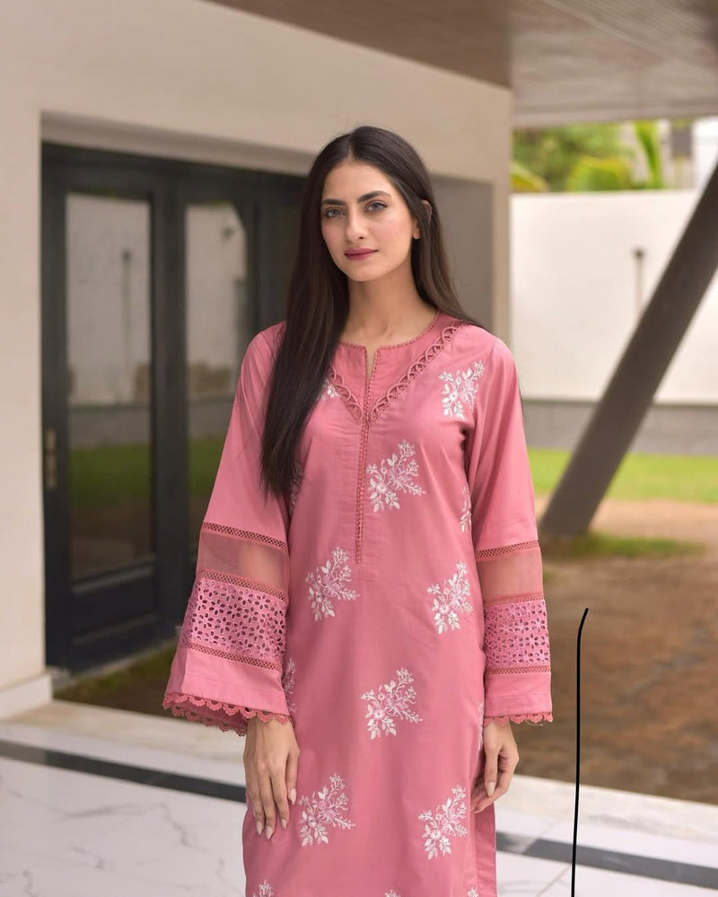 LG 1951 Roman Silk Work Embroidery Work Designer Wear Pakistani Pret