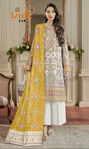 Iznik Fab 88 H Organza With Heavy Embroidery Work Readymade Pakistani Suits