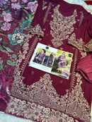 Mehboob Tex Ombre 1617 Pure Reyon With Heavy Embroidery Work Pakistani Suits