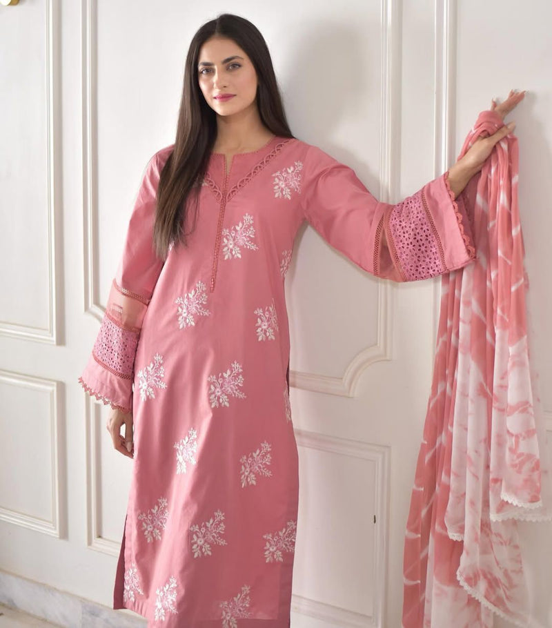 LG 1951 Roman Silk Work Embroidery Work Designer Wear Pakistani Pret