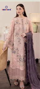 Shanaya S 127 Fox Gerogeete Embroidery Sequence Work Readymade Pakistani Suits