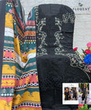 Florent 1045 Pure Cotton With Heavy Self Embroidery Work Pakistani Suits
