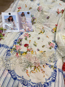 Mehboob Tex 1653 A Pure Cotton Print With Embrodairy Self Work Pakistani Suits