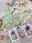 Mehboob Tex 1653 B Pure Cotton Print With Embrodairy Self Work Pakistani Suits