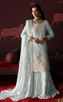 Fepic Rosemeen C 1959 B Organza Embroidered Worked Pakistani Suits