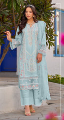 Fepic Rosemeen C 2014 C Cambric Embroidered Worked Pakistani Suits