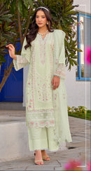 Fepic Rosemeen C 2014 Cambric Embroidered Worked Pakistani Suits