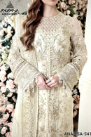Anamsa 541 Pure Fox Georgette With Heavy Embroidered With Sequence Work Readymade Pakistani Suits