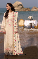 Alif Fashion A 189 Pure Cotton Heavy Embroidery Work With Moti Work Readymade Pakistani Suits