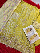 Mehboob Tex 1620 Ombre Lawn Pure Cotton With Heavy Embroidery Worked Pakistani Suits