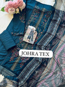 Johra Tex JT 165 D Viscose Reyon With Self Embroidery Work Readymade Pakistani Suits
