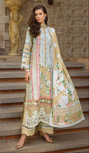 Ezra 1005 A Pure Cotton Self Embroidery Work Casual Wear Pakistani Suit