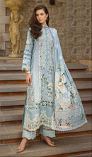 Ezra 1005 B Pure Cotton Self Embroidery Work Casual Wear Pakistani Suit