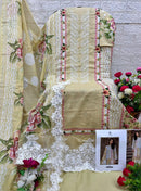 Ezra 1005 A Pure Cotton Self Embroidery Work Casual Wear Pakistani Suit