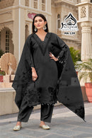 Al Qasr 139 D Designer Wear With Beautiful Heavy Embroidered Paired Pakistani Pret Kurti