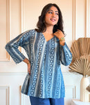 Sanskariti 8977 Premium Printed Cotton Daily Wear Kurti