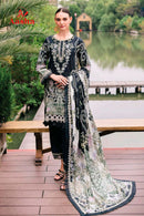 Aasha Designer 1164 Pure Cotton Print With Exclusive Patch Embroidery Work Pakistani Suits