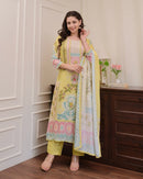 Mannat Designer 7778 Pakistani Flowers Bloom Beautifully Decorated With Digital Prints Suits Set