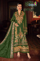 Saniya Trendz 7121 D Rayon With Chikankari Embroidered Worked Pakistani Suits