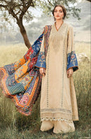 Al Zohaib Az 1261 A Pure Cotton With Embroidery Work Pakistani Suits