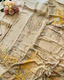 Shree Fab KT 137 B Pure Viscous Maslin Digital Print With Aari And Hand Work Readymade Pakistani Suits