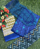 Taj Creations 450 Pure Cotton Print With Heavy Embroidery Work Pakistani Suits