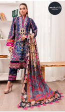 Mehboob Tex Nayara 1379 A Pure Cotton Print With Exclusive Self Embroidery Work Pakistani Suits