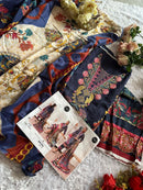 Mehboob Tex Nayara 1379 A Pure Cotton Print With Exclusive Self Embroidery Work Pakistani Suits