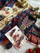 Mehboob Tex Nayara 1379 A Pure Cotton Print With Exclusive Self Embroidery Work Pakistani Suits